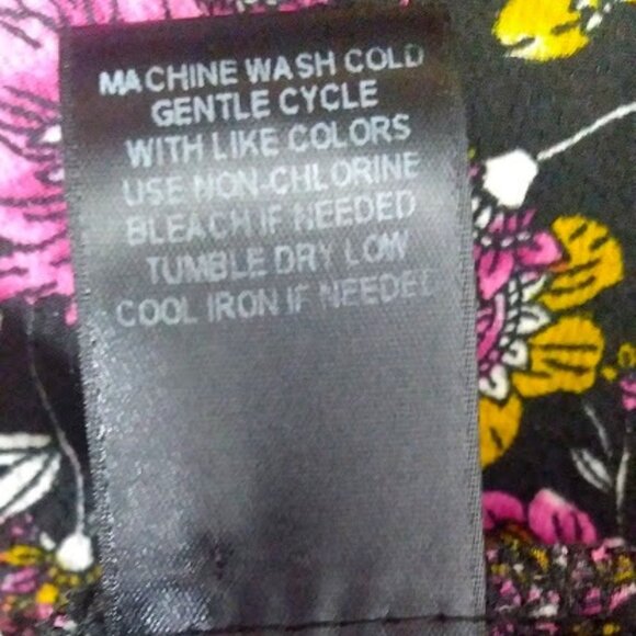 Kristin  Nicole Colorful Floral Harem Style Pants Size: L - Picture 12 of 13